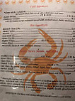 Grabbe's Seafood menu