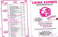 China Express menu