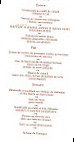 La Balade Gourmande menu