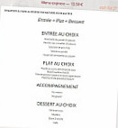 Nulle part ailleurs menu