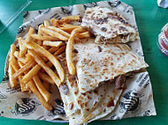 Dillas Quesadillas food