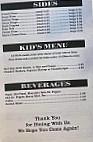 Matty's menu