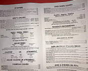 Rossini's Italian menu