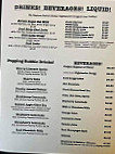 Blue Berry Cafe menu