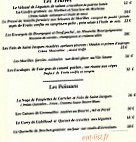 Hotel du commerce menu