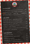 Le Bistrot Auvergnat menu