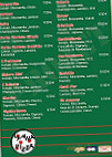 Lyana Pizza menu