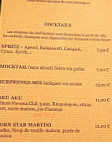 Les Raoudis menu