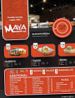 Maya Burrito Co. menu