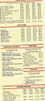 Attilio's Pizza menu