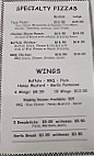 Ron's Pizza menu