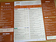 Germar’s Best Burger Und Pizza menu