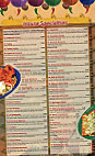 Fiesta Mexicana menu