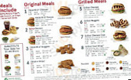 Chick-fil-a menu