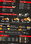 Food Factory menu