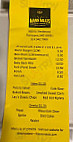 Mann Meats menu