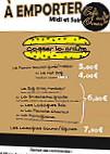 Café Des Ormes menu