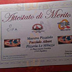 Italien Pizzeria Le Milazzo menu