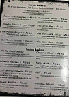 Silver Prairie Saloon menu