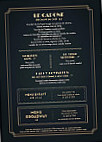 Capone menu