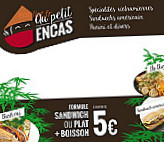 Au Petit Encas menu