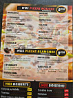 Pizza D'oc menu