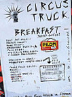 Circus Truck menu