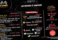 Le Damier menu