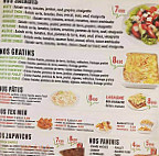 Comédia Pizza menu