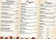 Pizzeria Del Capitano menu