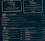 Au Grenier à Blé menu