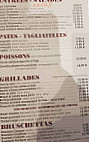 La Villa Roma menu