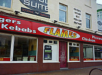 Flames Takeaway outside