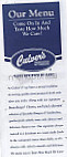 Culver's menu