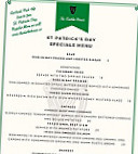 Dublin House menu