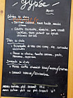 Gypse menu