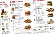 Chick-fil-a menu