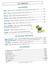 Le Ty Prince menu