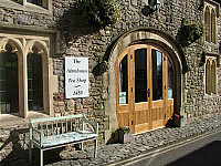 The Almshouse Tea Shop outside