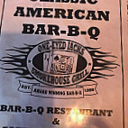 One Eyed Jacks menu