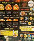 Los Pollos menu