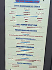 Blue Tip Bbq Grill menu