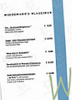 Landhaus Wiedemann menu