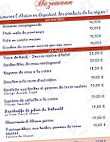 Le Champ Du Feu menu