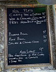 Peanut Dreams menu