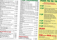 Bonus Pizzeria SpecialitÀ Pesce menu