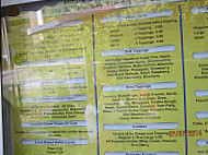 Twistee Treat menu