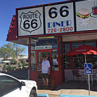 Route 66 Diner inside