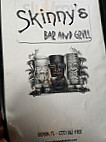 Skinnys And Grill menu