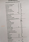 Golden Buffet menu